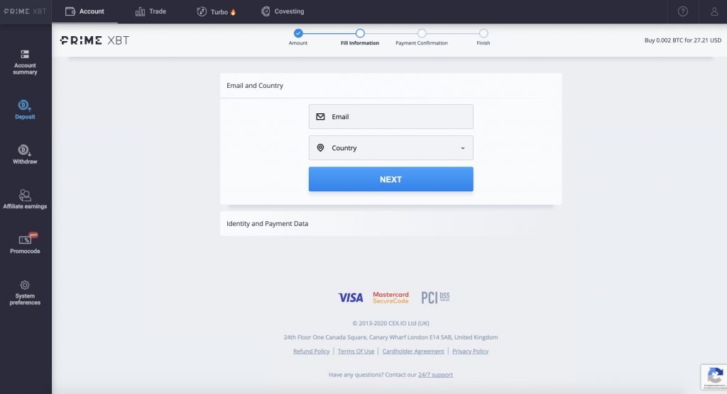How To Fund Your Noble Pro Trades Account By Credit or Debit Card How To Fund Your Noble Pro Trades Account By Credit or Debit Card - 2 step 1024x556