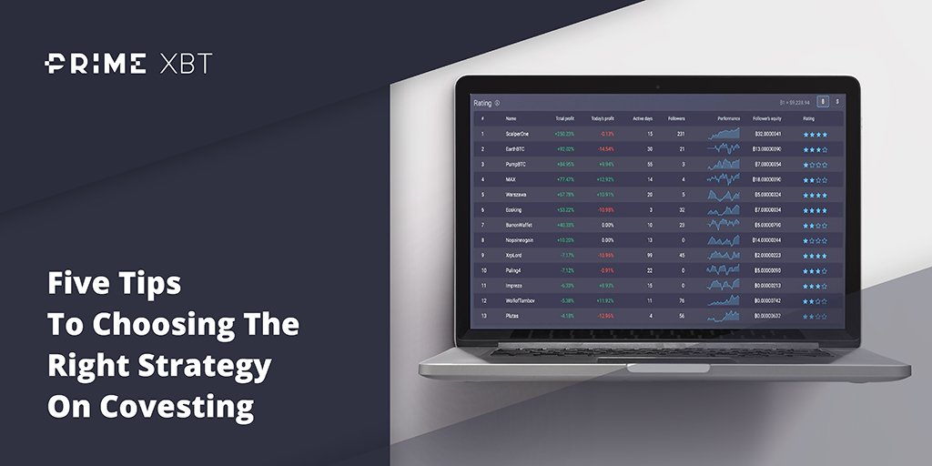Five Tips To Choosing The Right Strategy For You On Covesting Five Tips To Choosing The Right Strategy For You On Covesting - blog primexbt covest 1